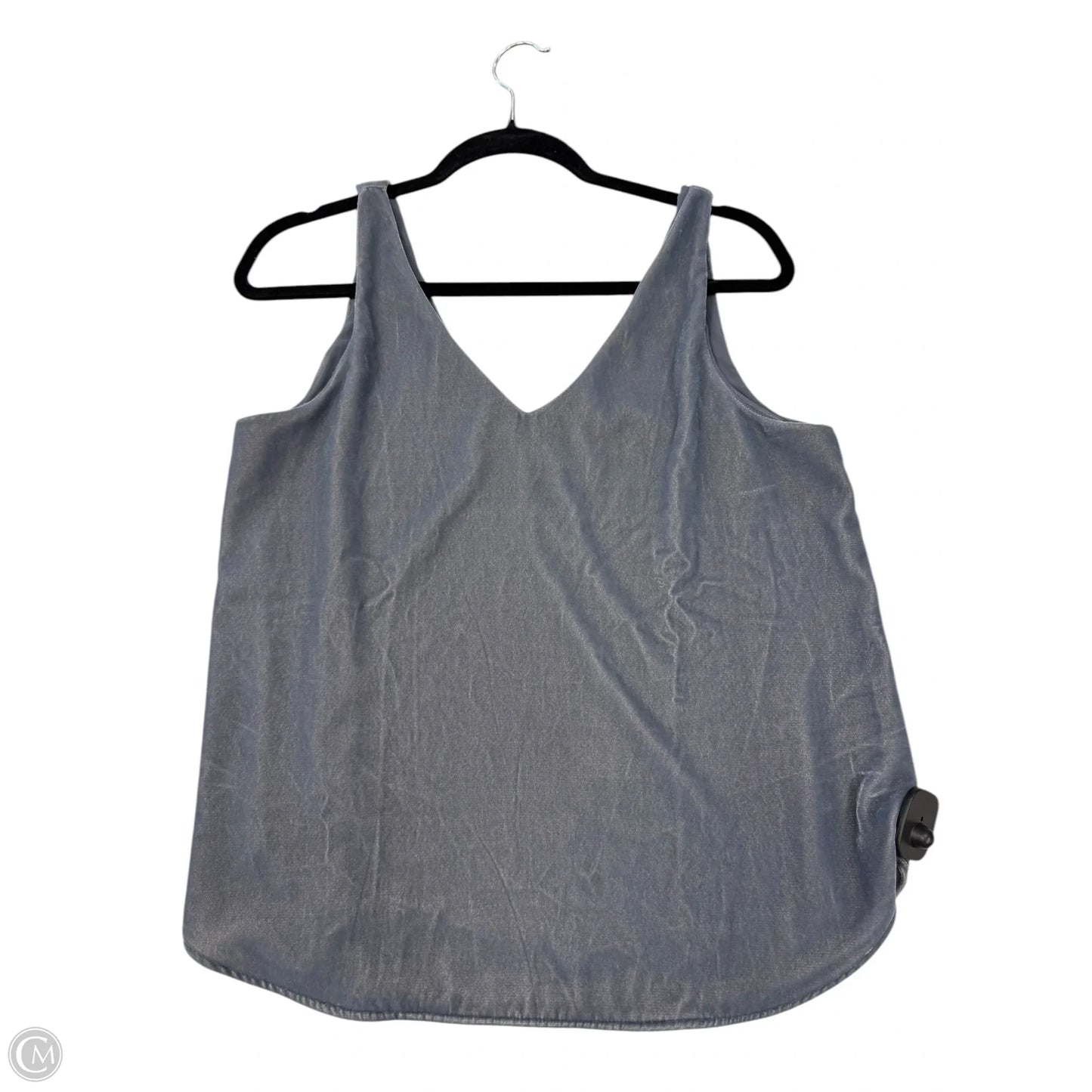 Top Sleeveless By Loft In Blue, Size: S