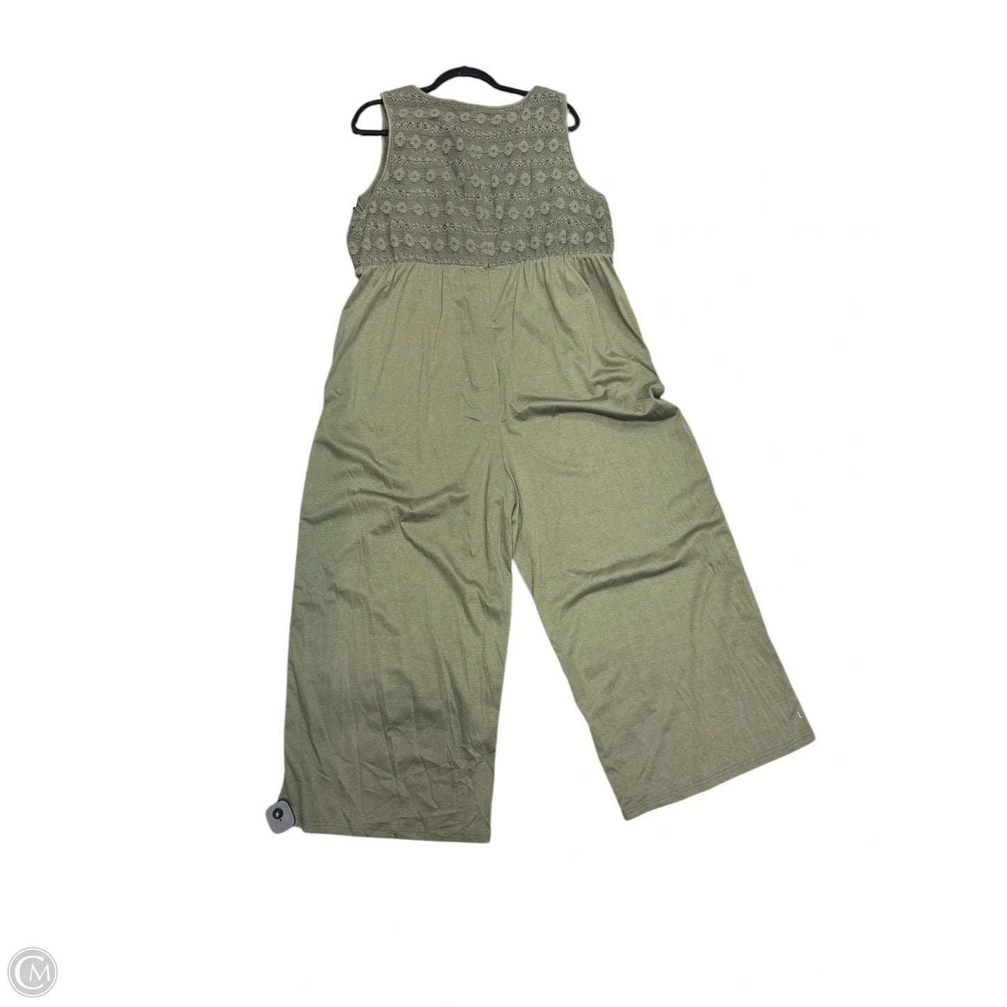 Jumpsuit By Clothes Mentor In Green, Size: 18