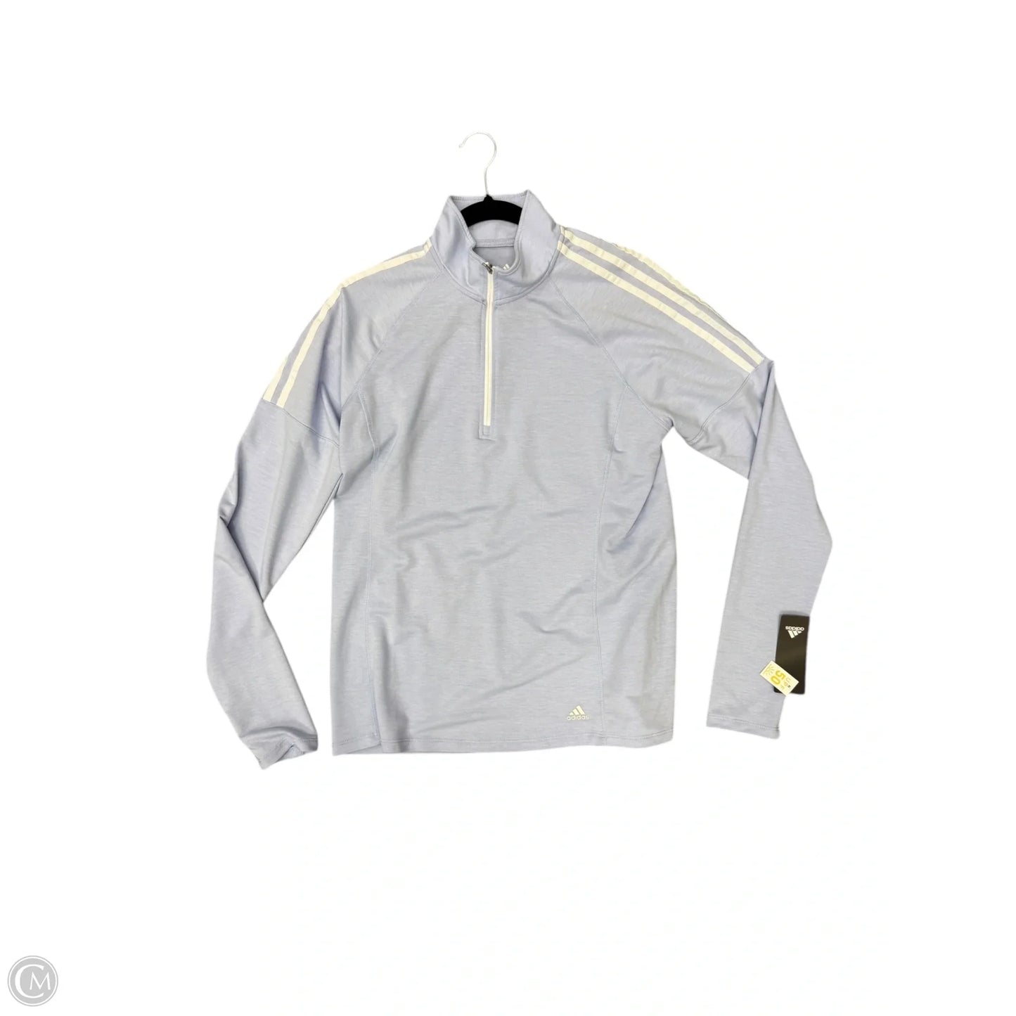 Athletic Jacket By Adidas In Purple, Size: L