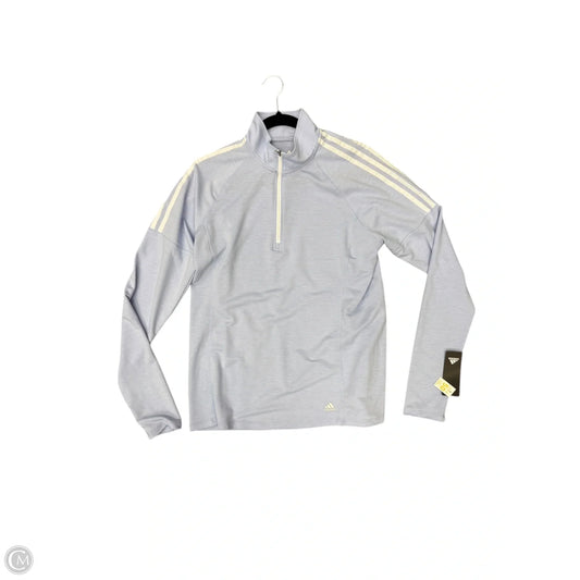 Athletic Jacket By Adidas In Purple, Size: L