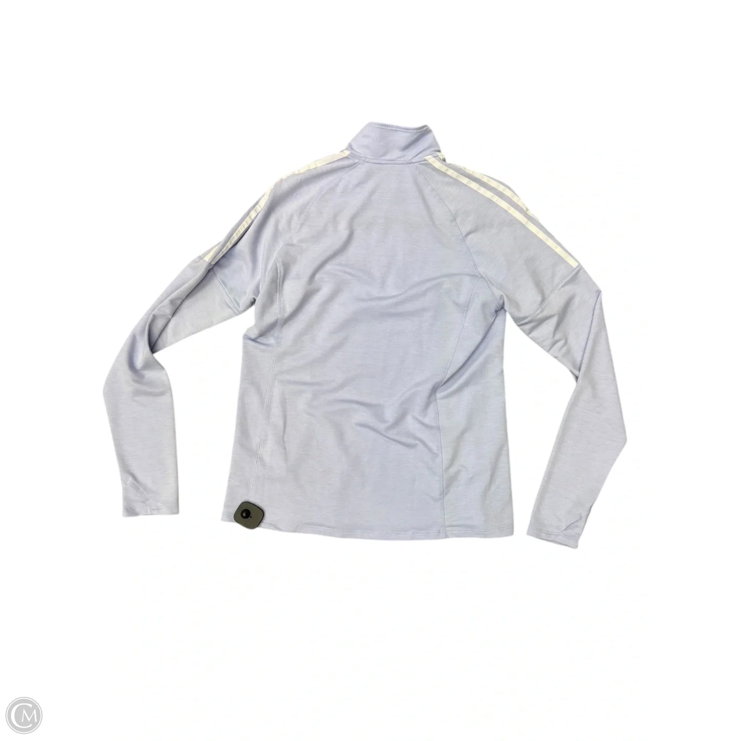 Athletic Jacket By Adidas In Purple, Size: L