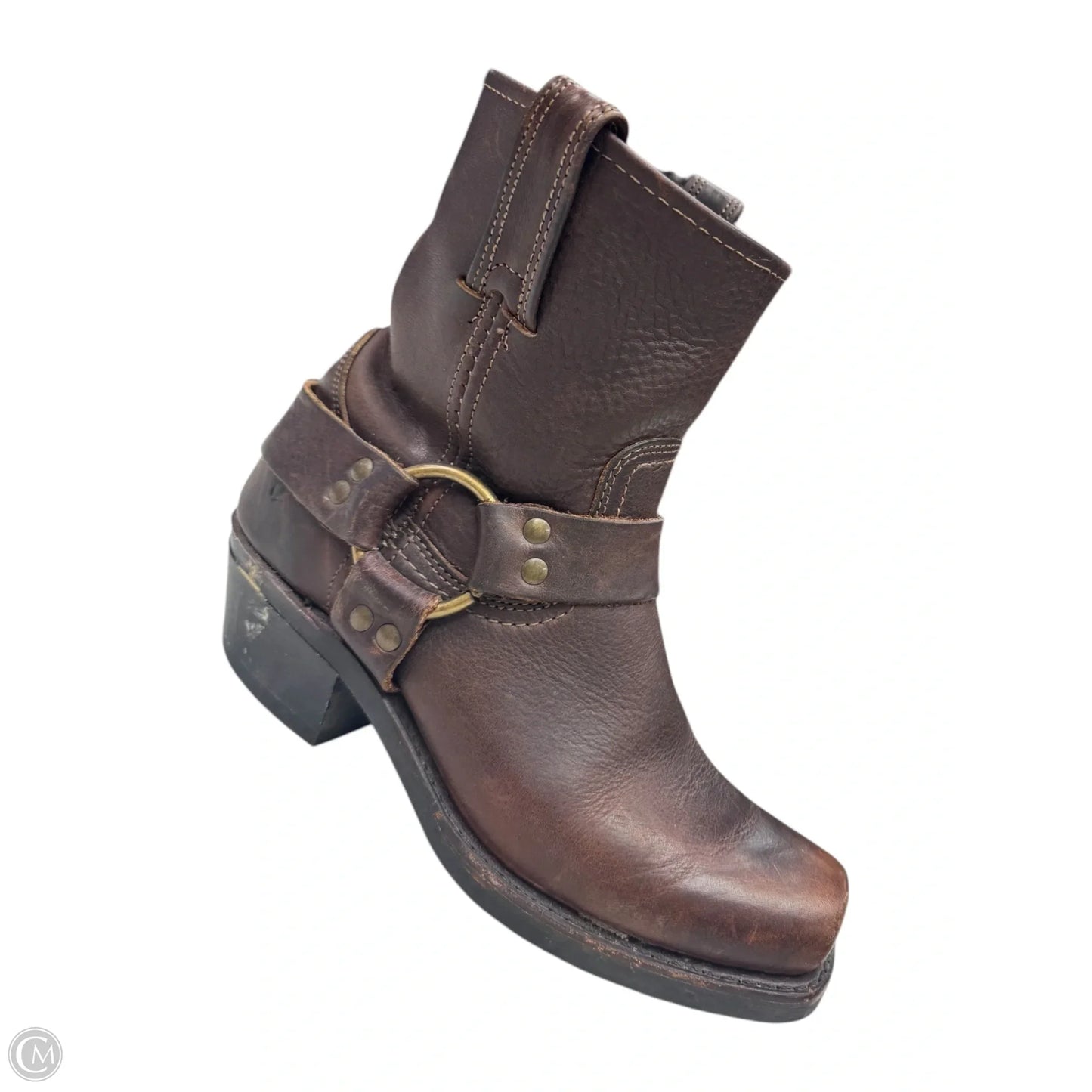 Boots Designer By Frye In Brown, Size: 7