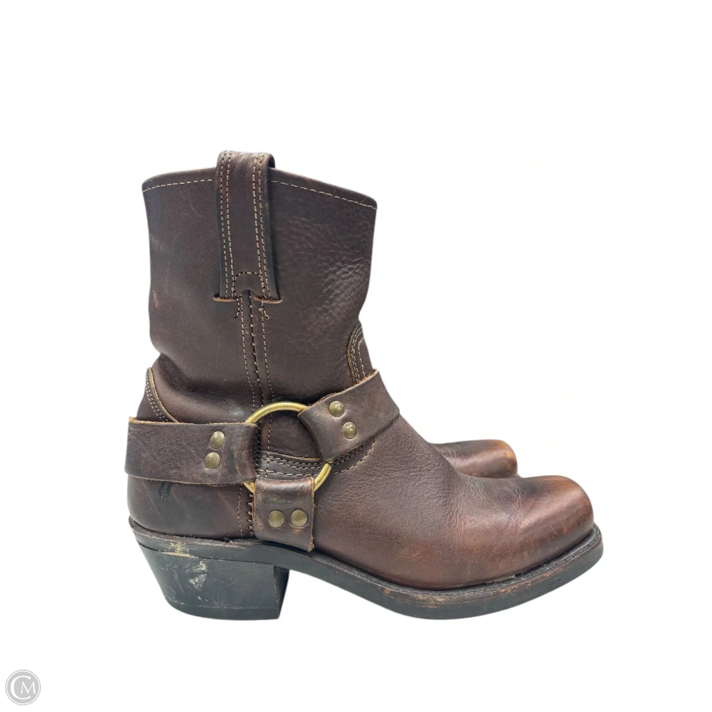 Boots Designer By Frye In Brown, Size: 7