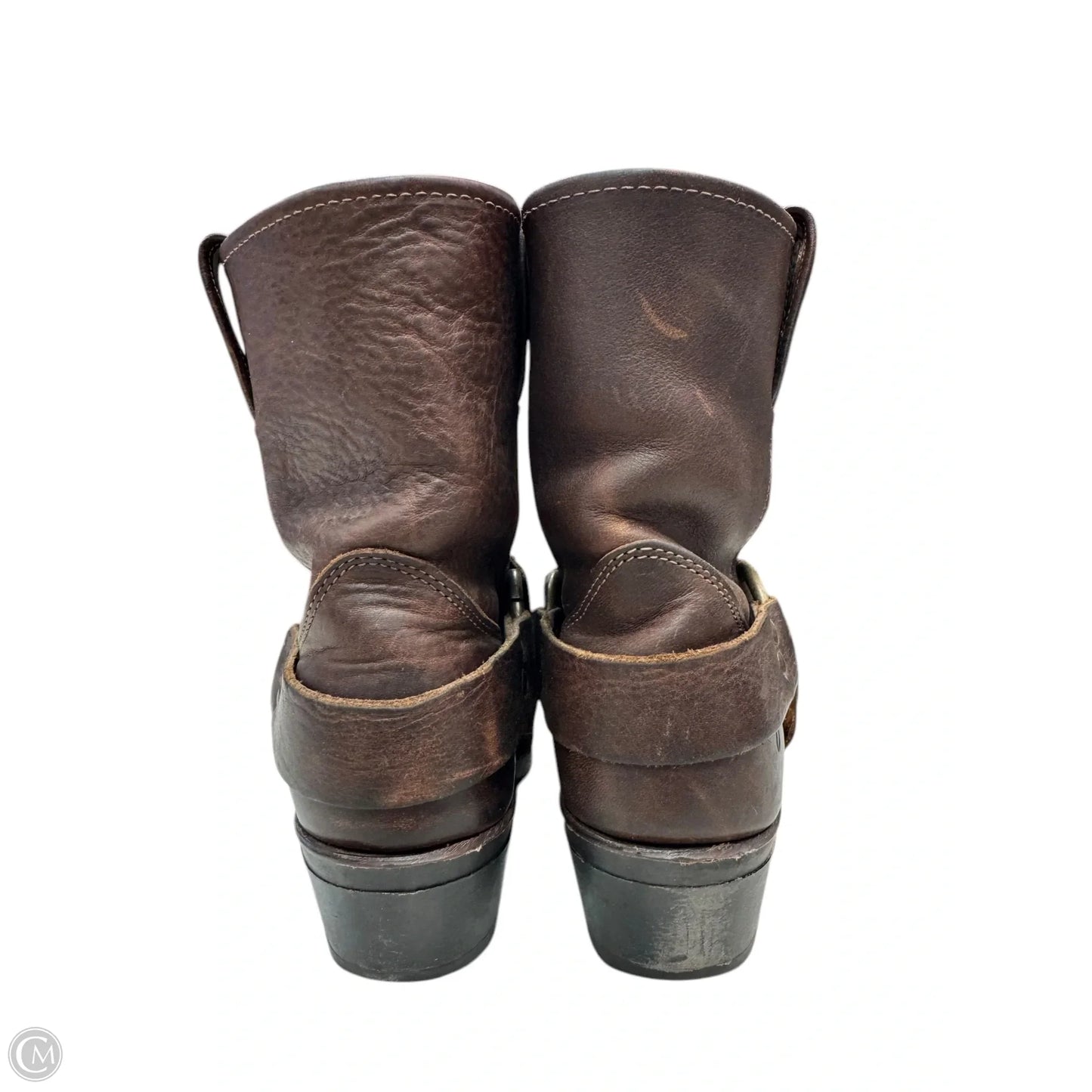 Boots Designer By Frye In Brown, Size: 7