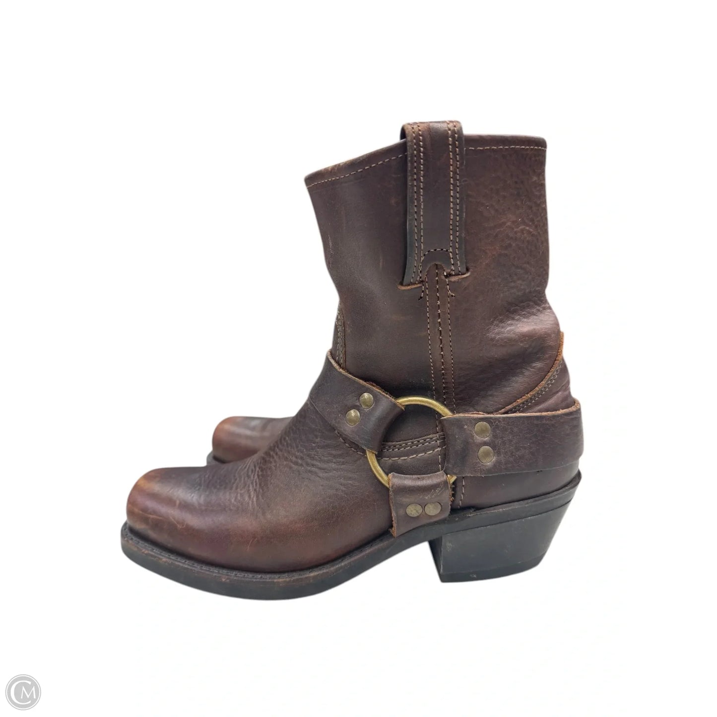 Boots Designer By Frye In Brown, Size: 7