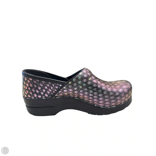 Shoes Heels Wedge By Dansko In Snakeskin Print, Size: 8.5