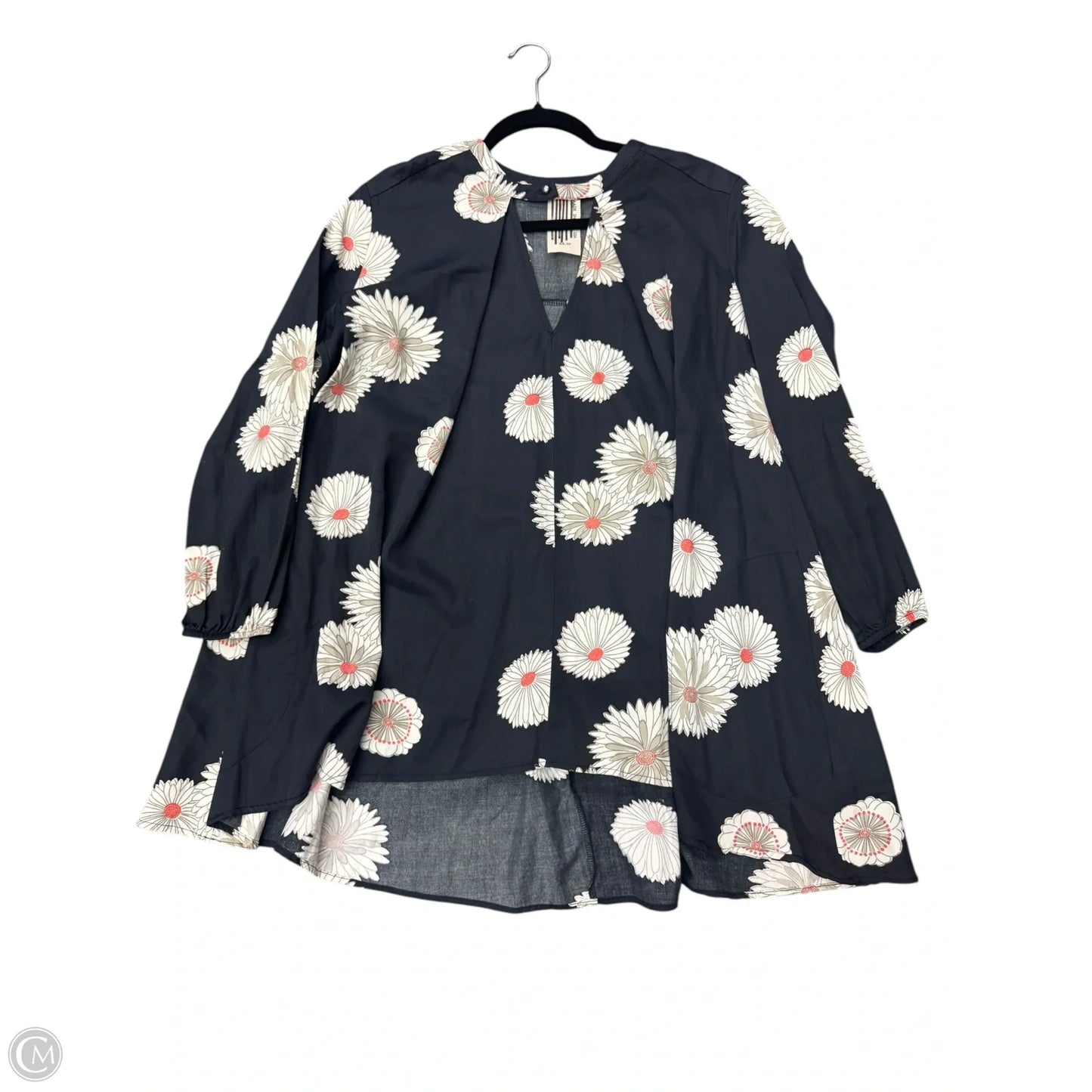 Tunic Long Sleeve By Free People In Navy, Size: Xs