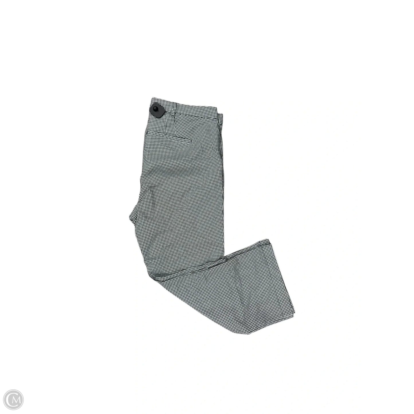 Pants Cropped By Gap In Black & White, Size: 18