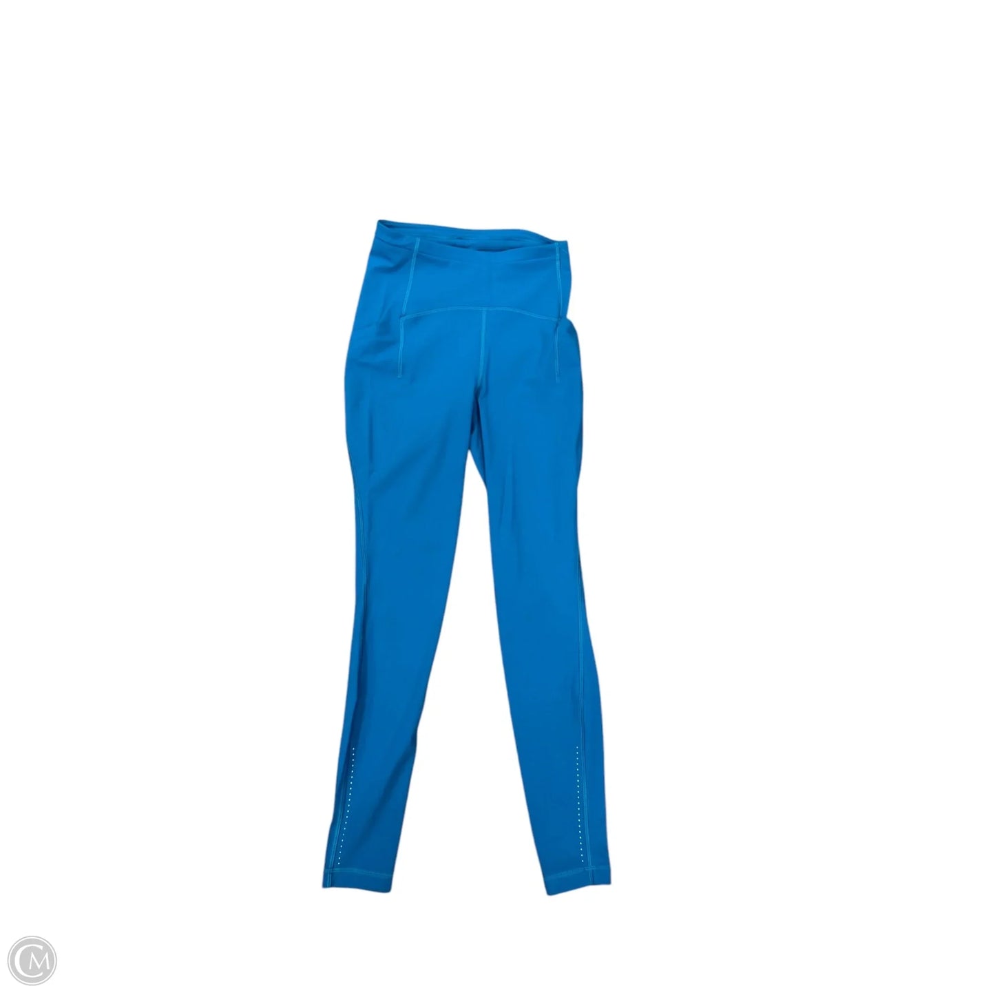 Athletic Leggings By Lululemon In Aqua, Size: S