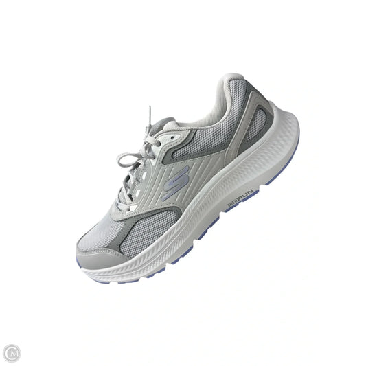 Shoes Athletic By Skechers In Grey, Size: 9