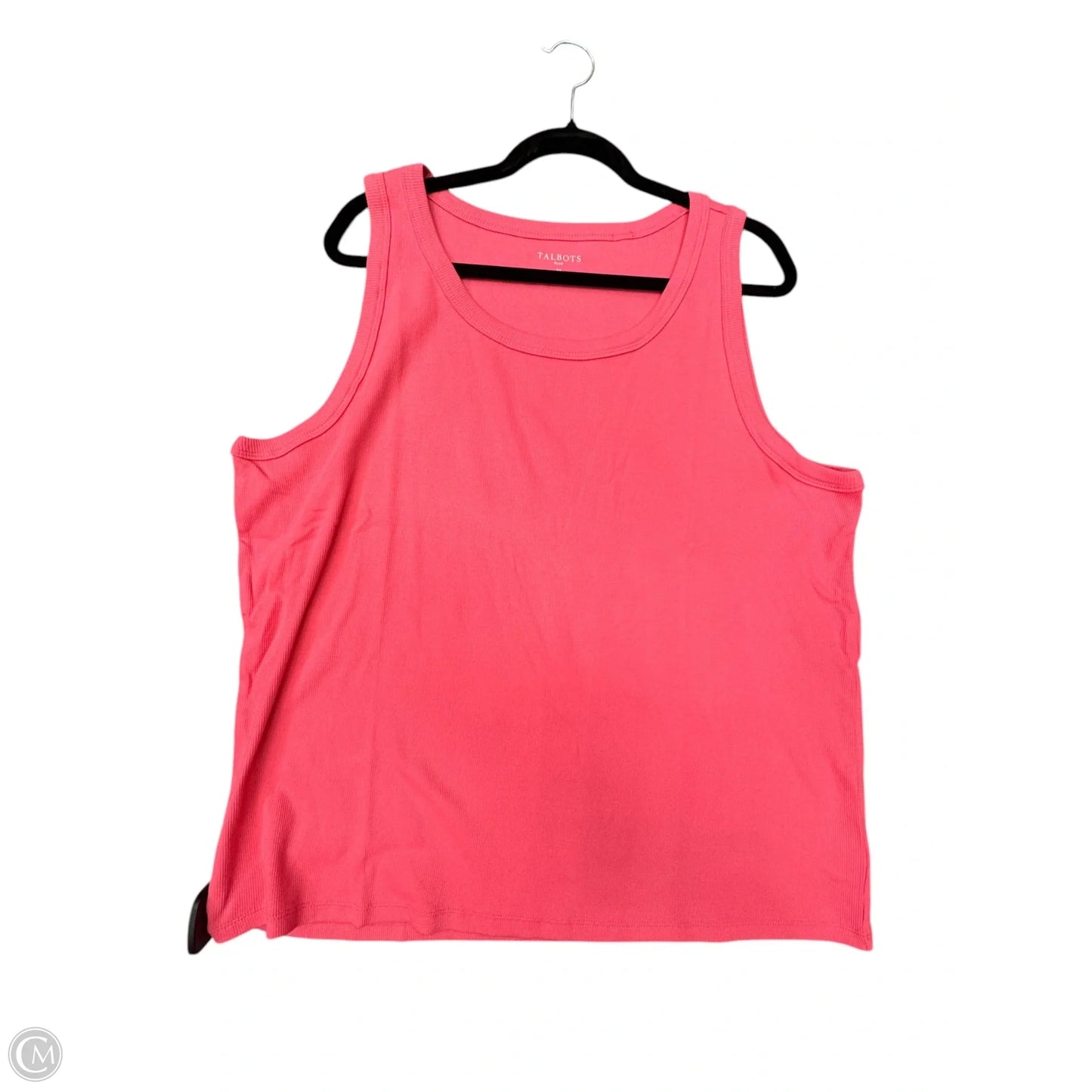 Tank Top By Talbots In Pink, Size: 3x