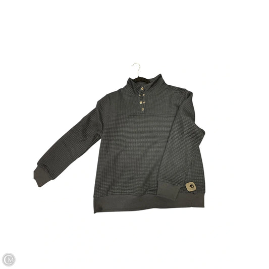 Sweatshirt Collar By Doe & Rae In Navy, Size: 1x