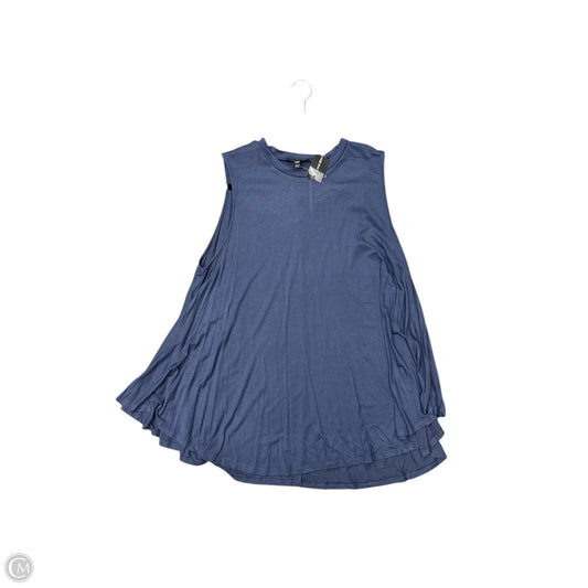 Top Sleeveless By Lane Bryant In Blue, Size: 2x