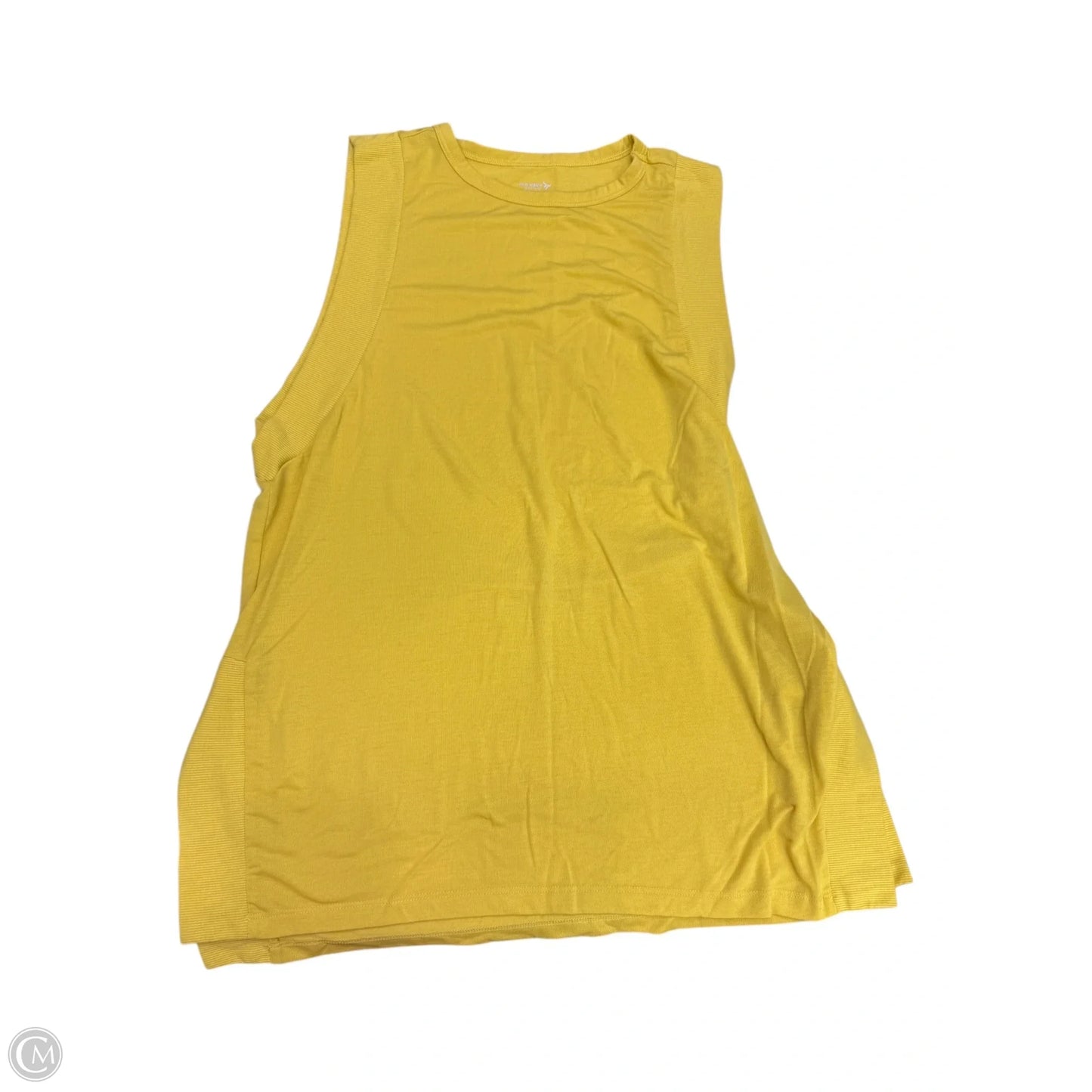 Athletic Tank Top By Old Navy In Yellow, Size: S