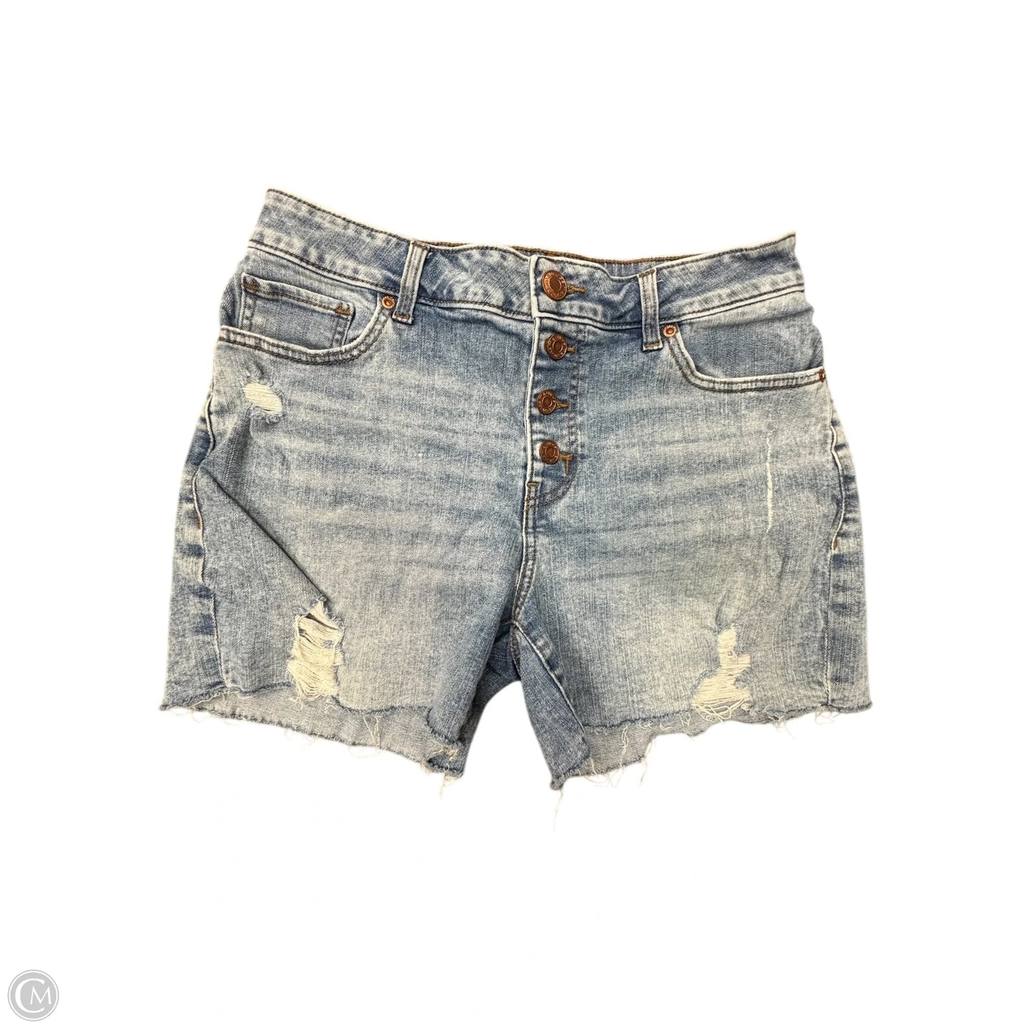 Shorts By Maurices In Blue Denim, Size: 12