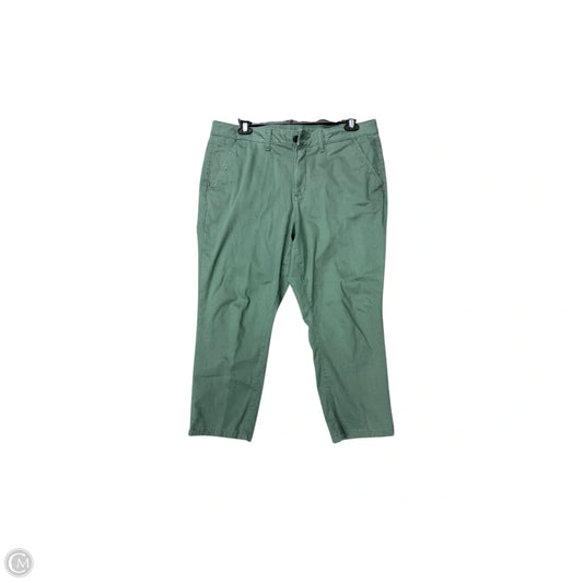Pants Cropped By St Johns Bay In Green, Size: 18