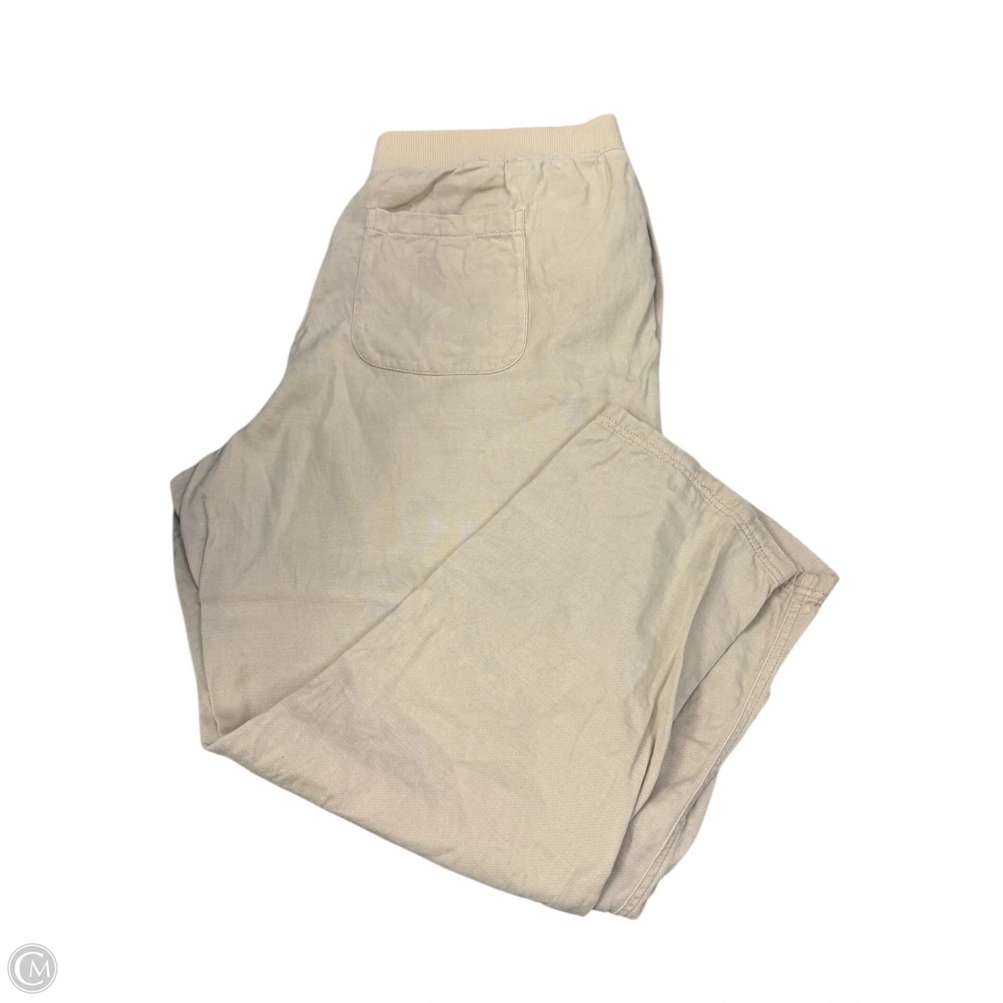 Pants Linen By Sonoma In Tan, Size: 18