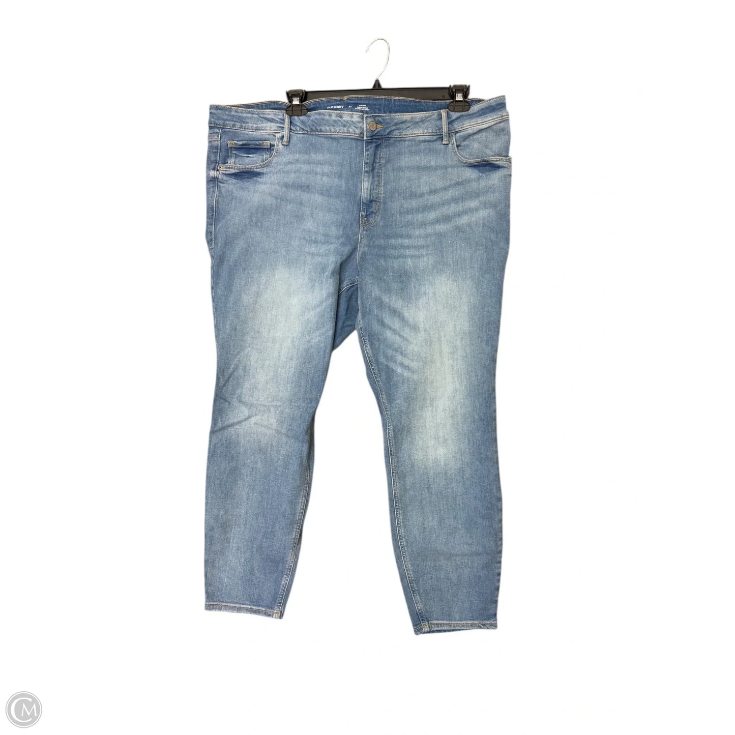 Jeans Skinny By Old Navy In Blue Denim, Size: 24