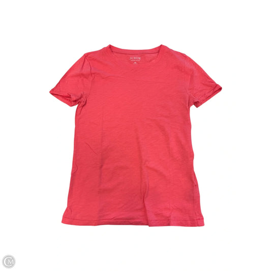 Top Short Sleeve By J. Crew In Pink, Size: Xs