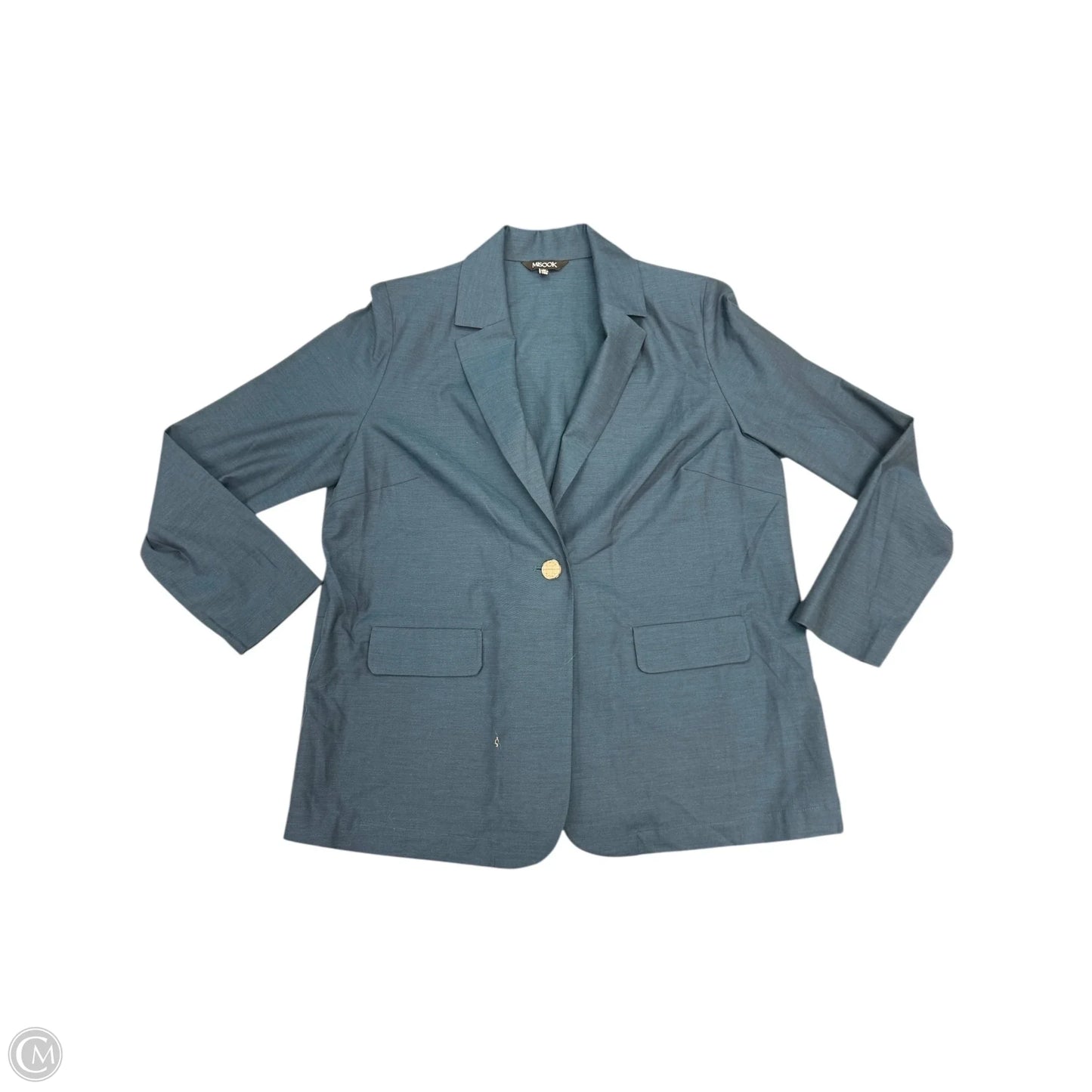 Blazer By Misook In Blue, Size: M