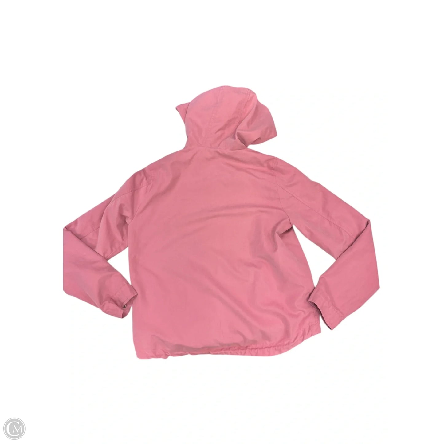 Jacket Windbreaker By Clothes Mentor In Pink, Size: S