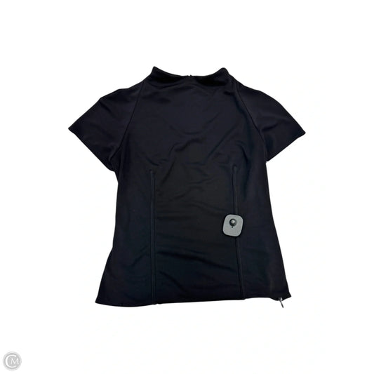 Top Short Sleeve By Zara Basic In Black, Size: S