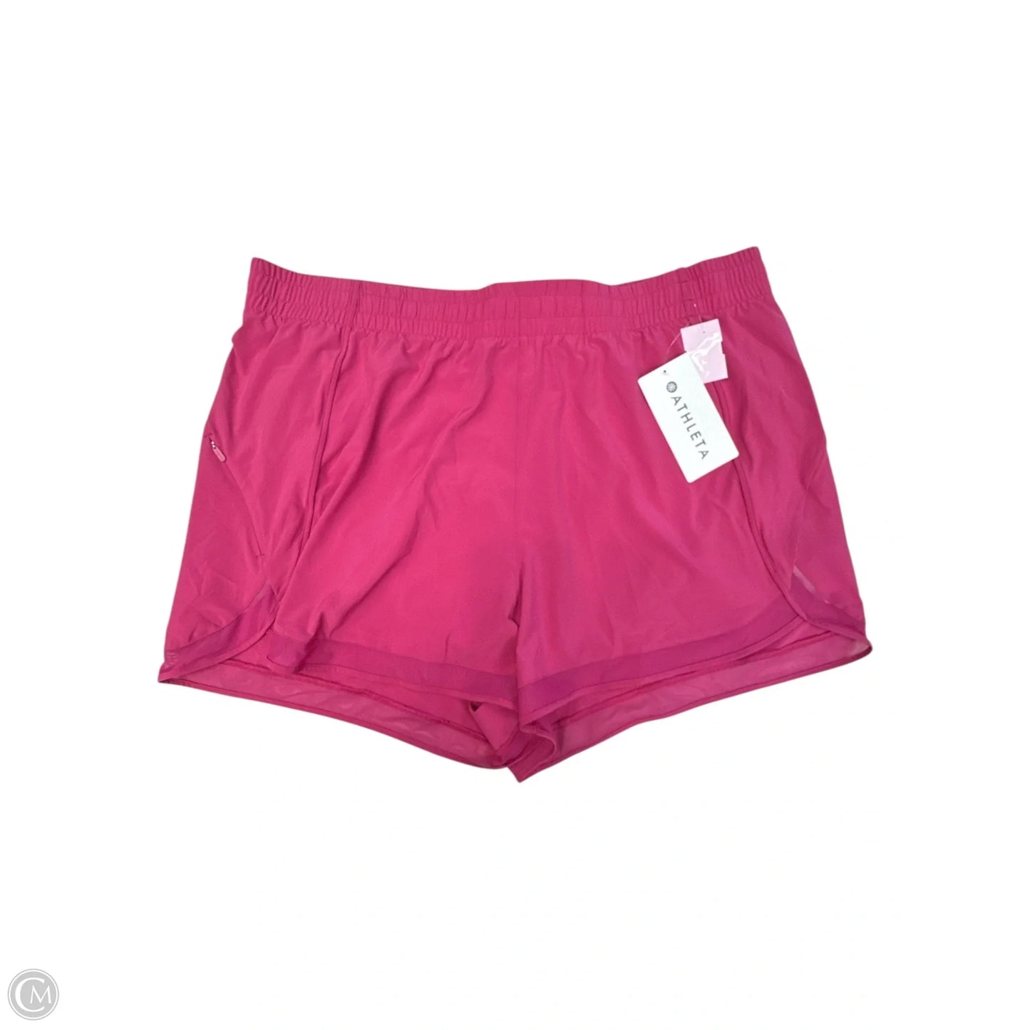 Athletic Shorts By Athleta In Ombre Print, Size: 2x