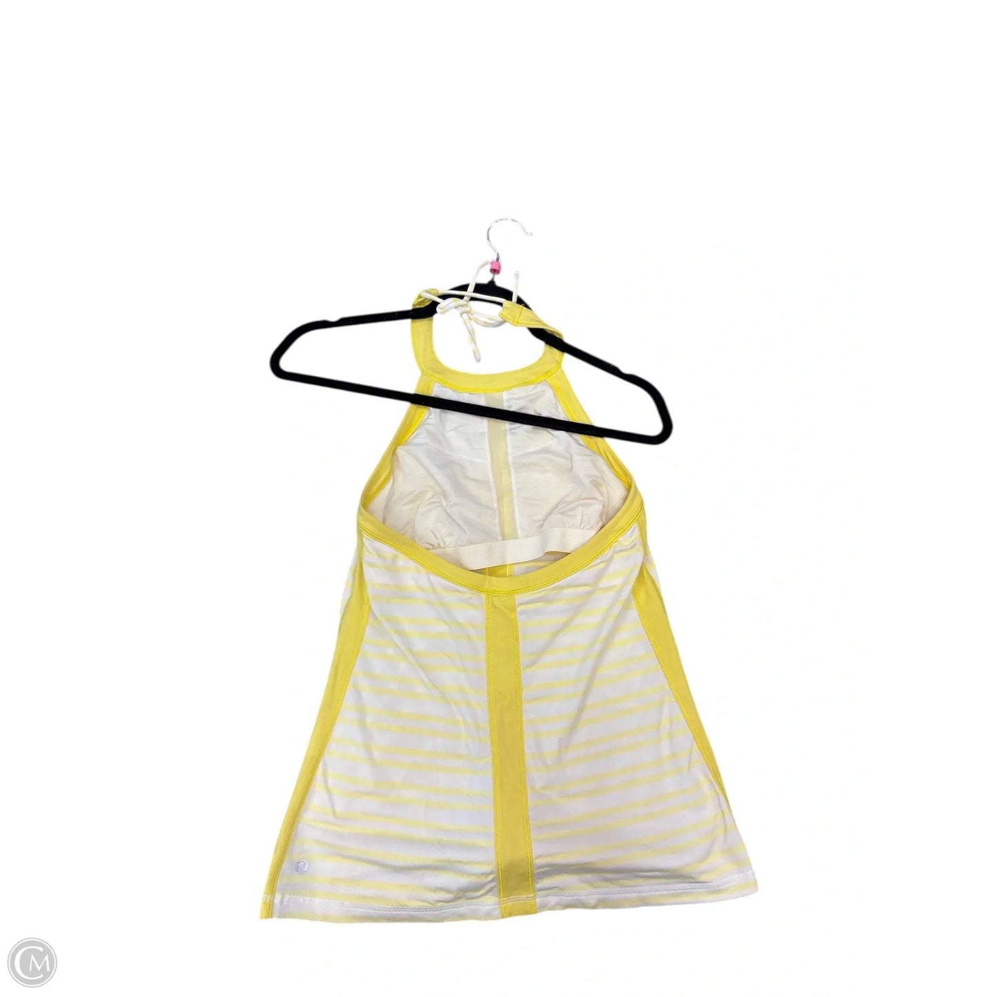 Athletic Tank Top By Lululemon In Yellow, Size: M