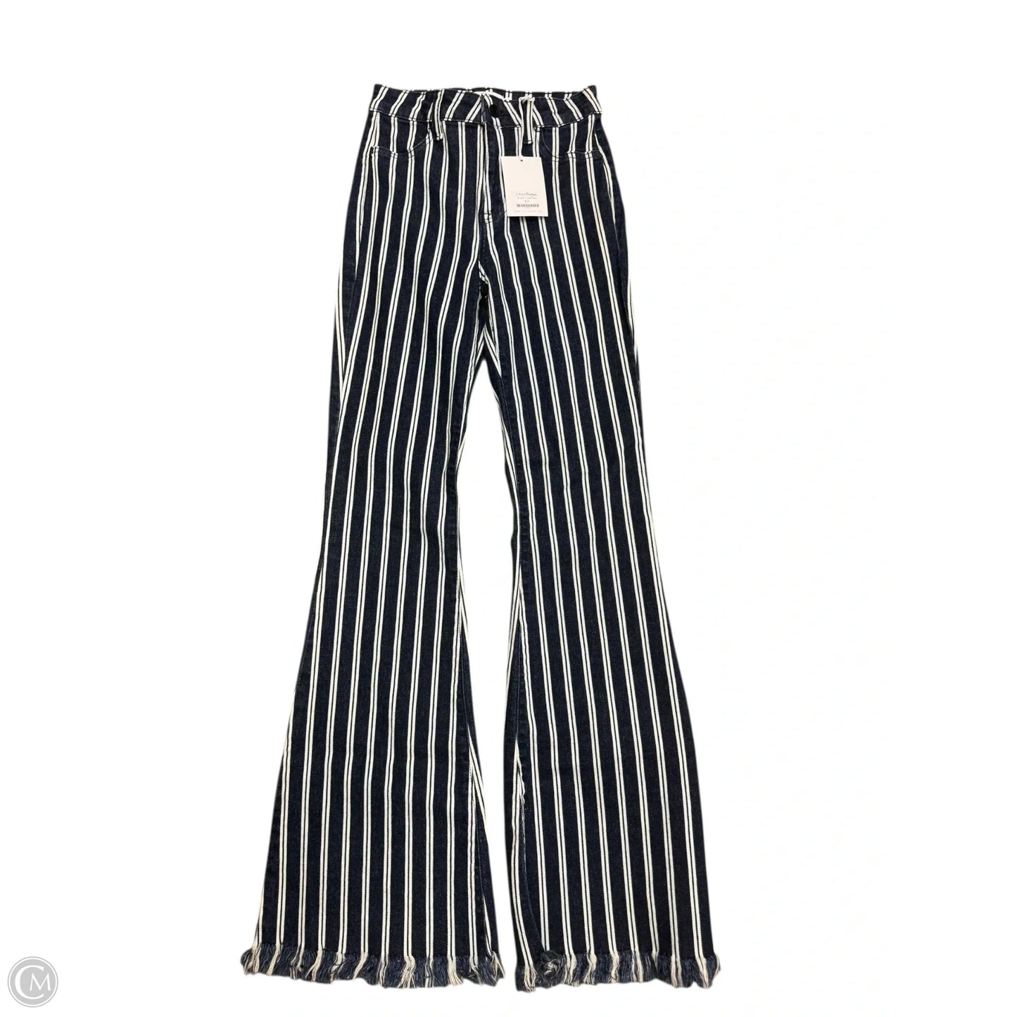 Jeans Flared By Clothes Mentor In Blue Denim, Size: 0