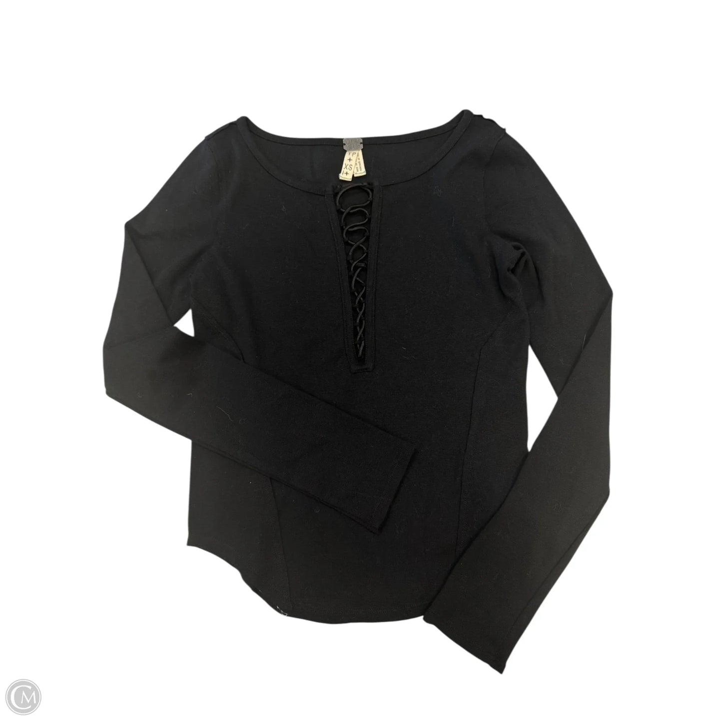 Top Long Sleeve By We The Free In Black, Size: Xs