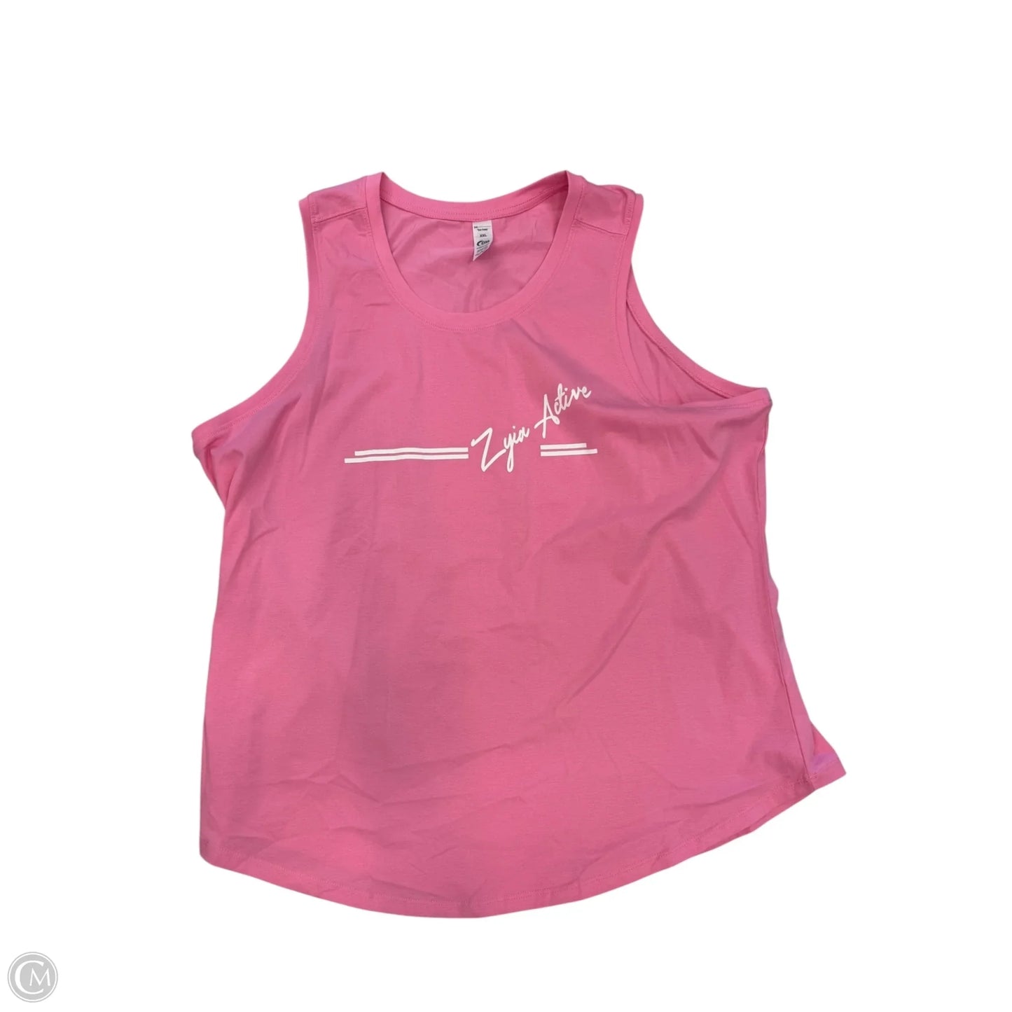 Athletic Tank Top By Zyia In Pink, Size: Xxl