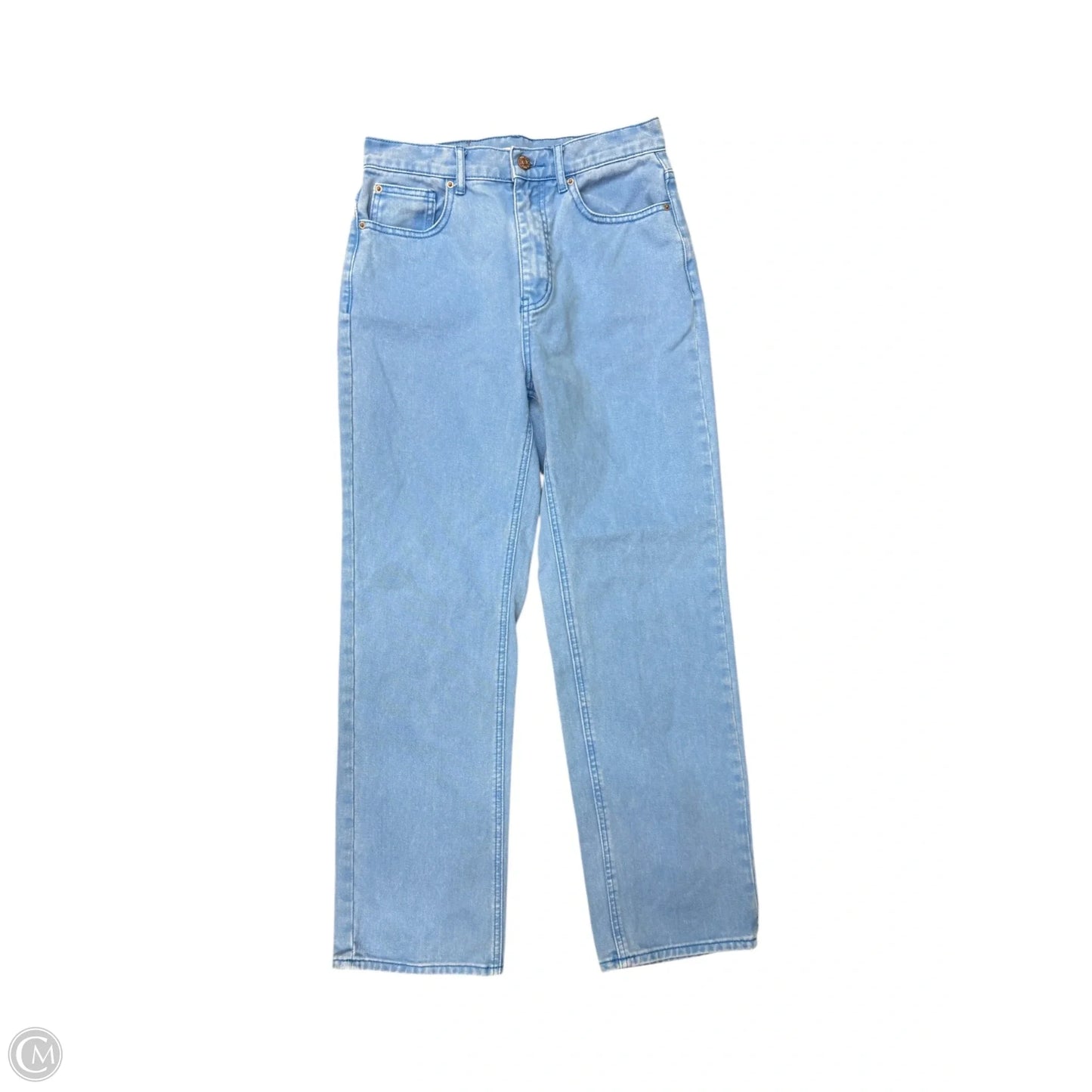 Jeans Straight By Bdg In Blue Denim, Size: 4