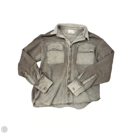 Jacket Shirt By Cotton Citizen In Grey, Size: S