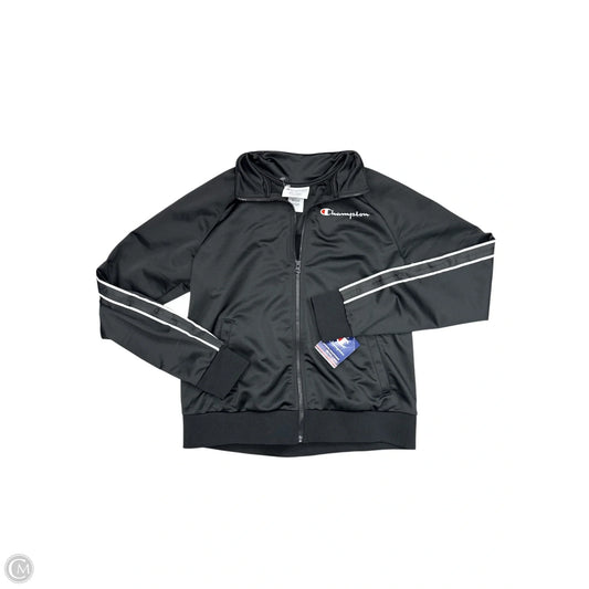 Athletic Jacket By Champion In Black, Size: M