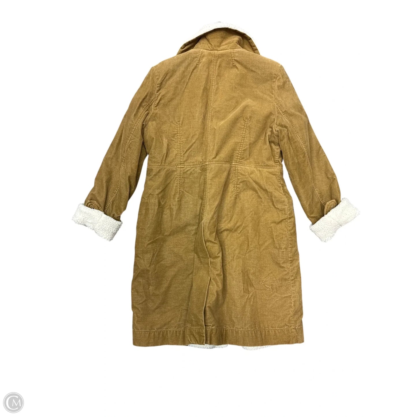 Coat Faux Fur & Sherpa By American Eagle In Brown, Size: Xl