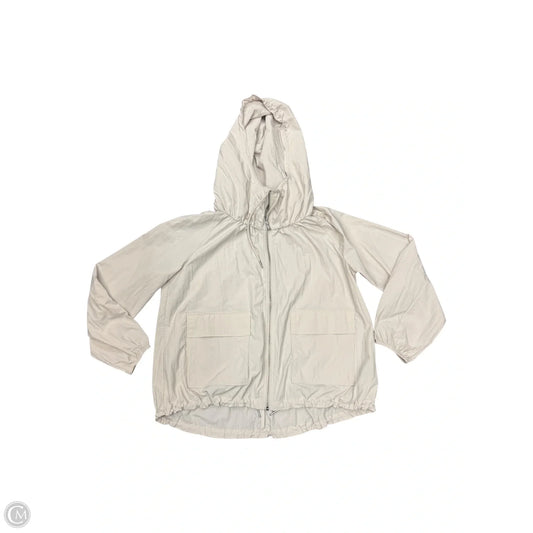 Athletic Jacket By Flx In Tan, Size: Xs