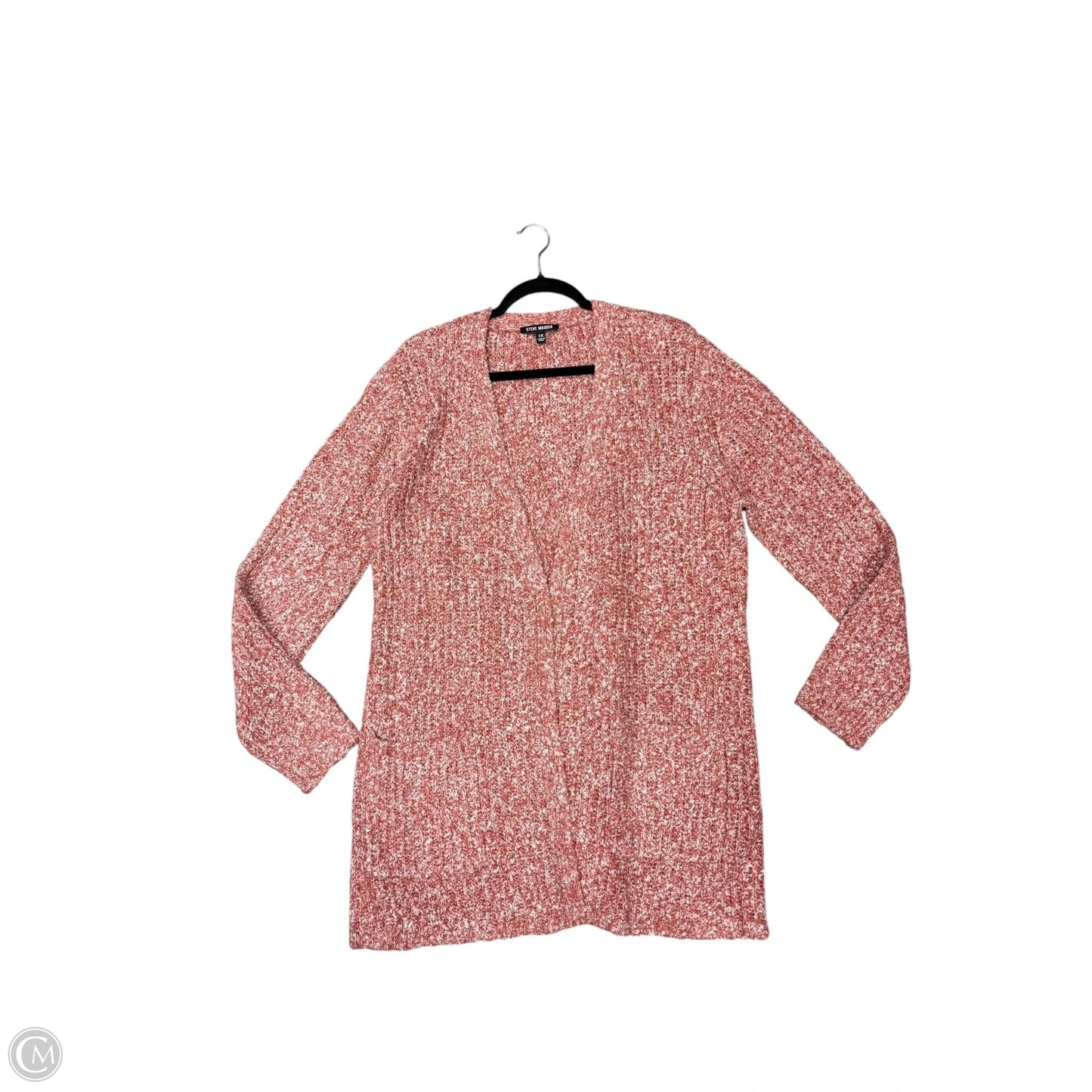 Cardigan By Steve Madden In Orange, Size: 1x