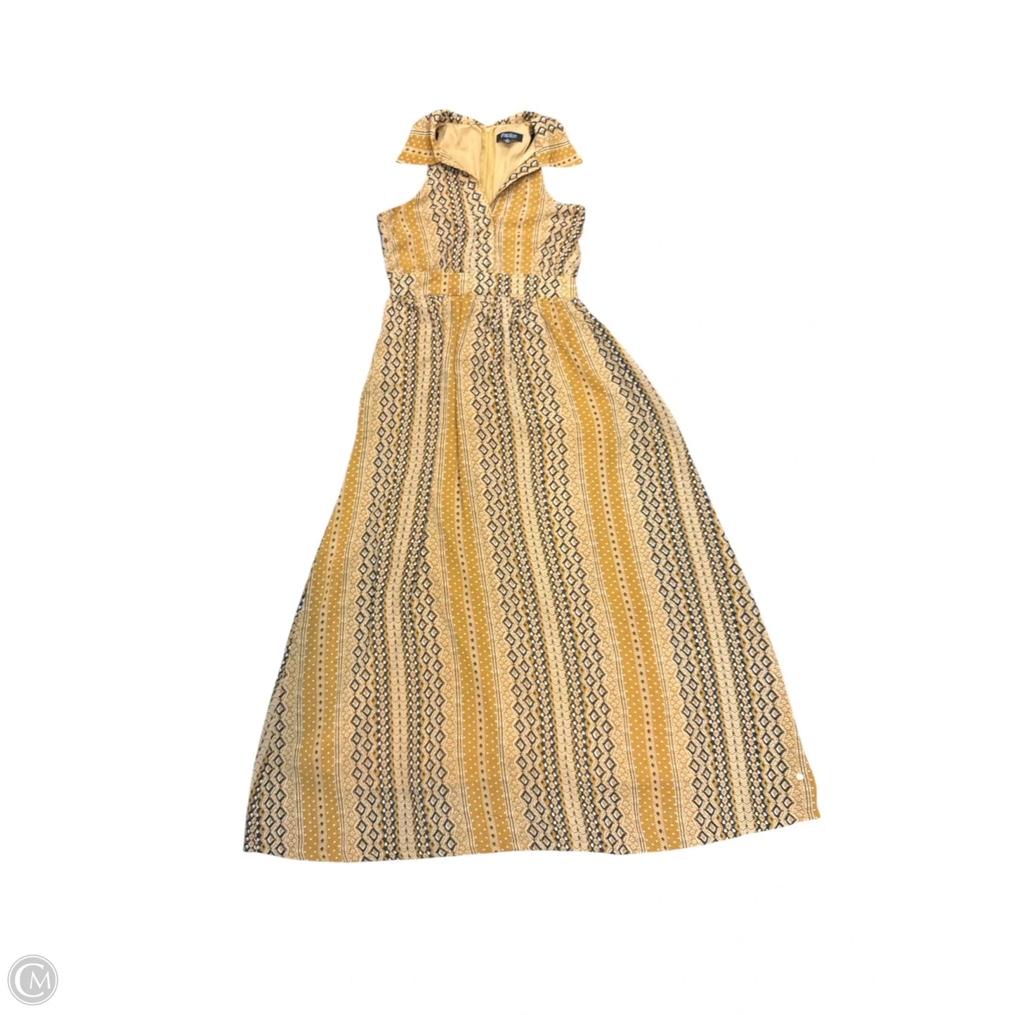 Dress Casual Maxi By Papillion In Brown, Size: 4