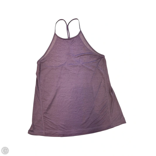 Athletic Tank Top By Lululemon In Purple, Size: S