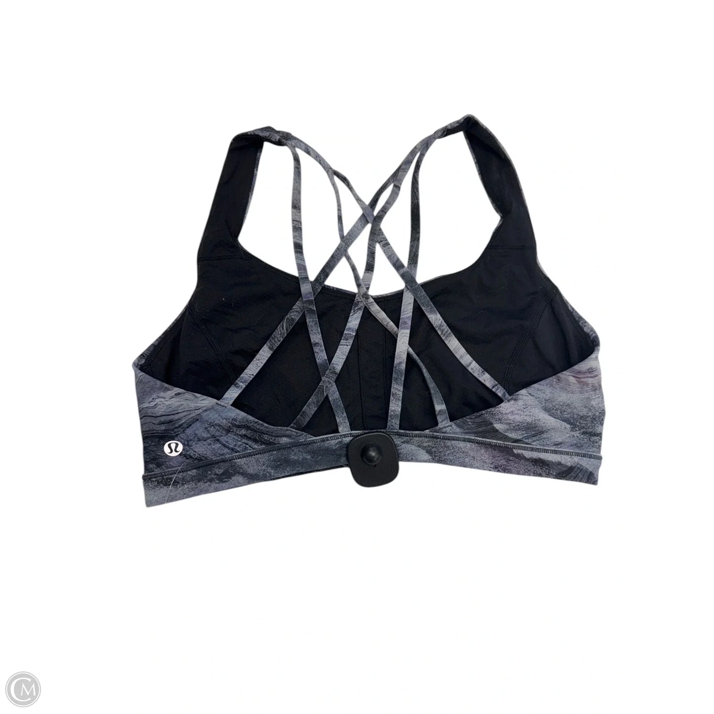 Athletic Bra By Lululemon In Grey, Size: L