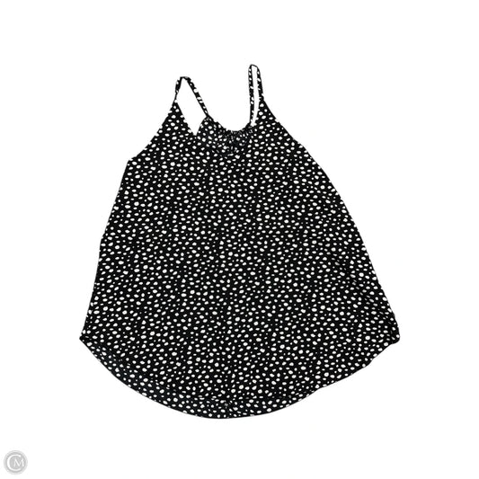 Top Sleeveless By Chicsoul In Black & White, Size: 1x
