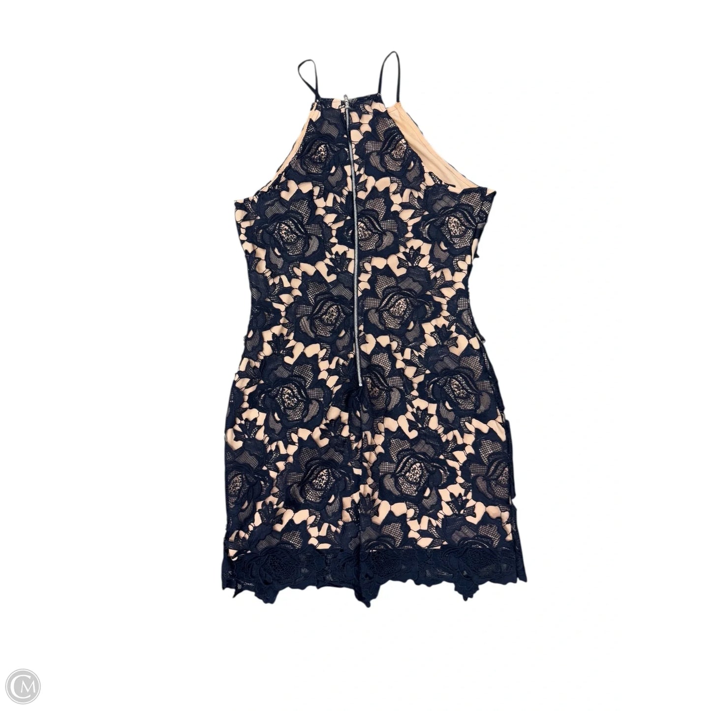 Dress Party Midi By Clothes Mentor In Navy, Size: 10