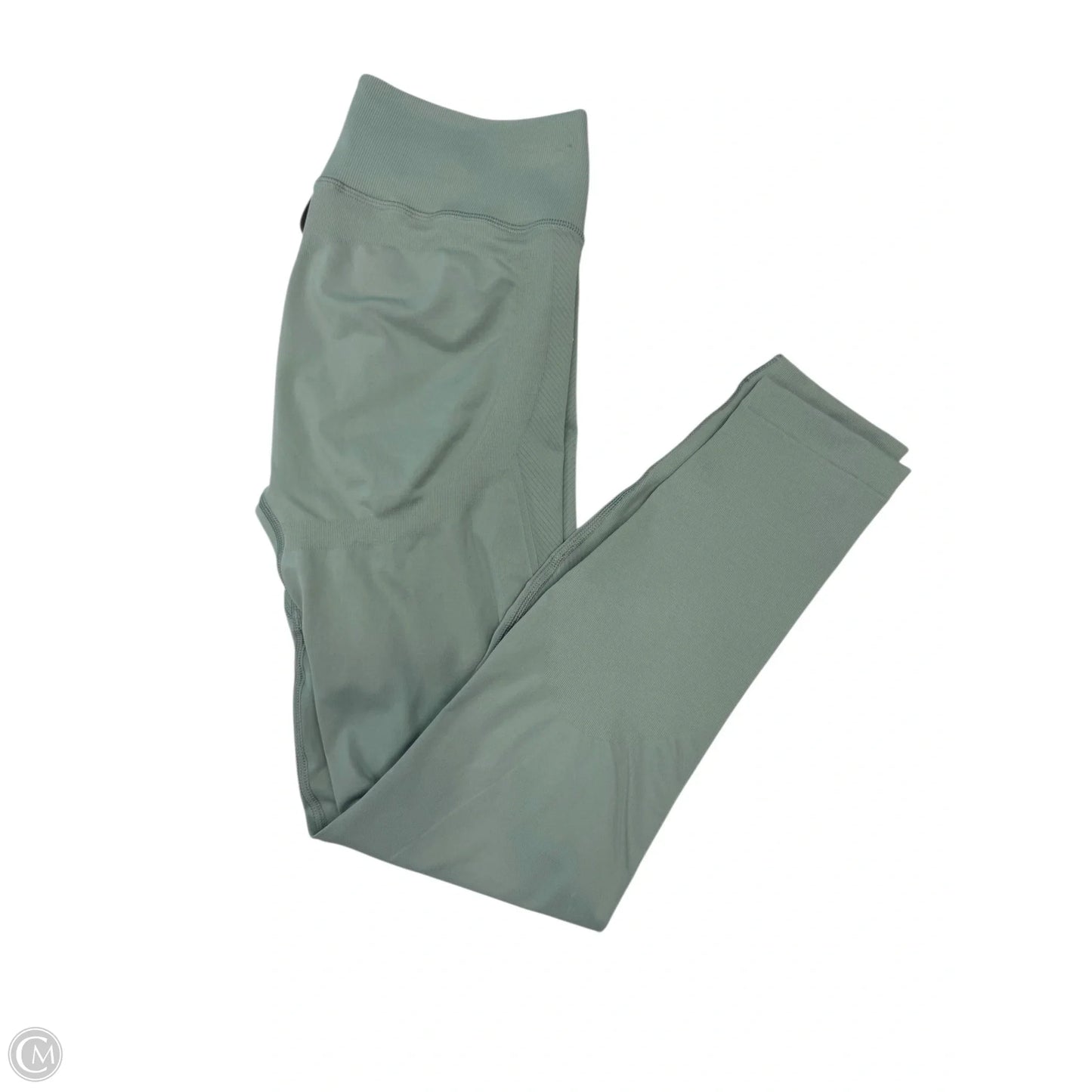 Athletic Leggings By Under Armour In Green, Size: L