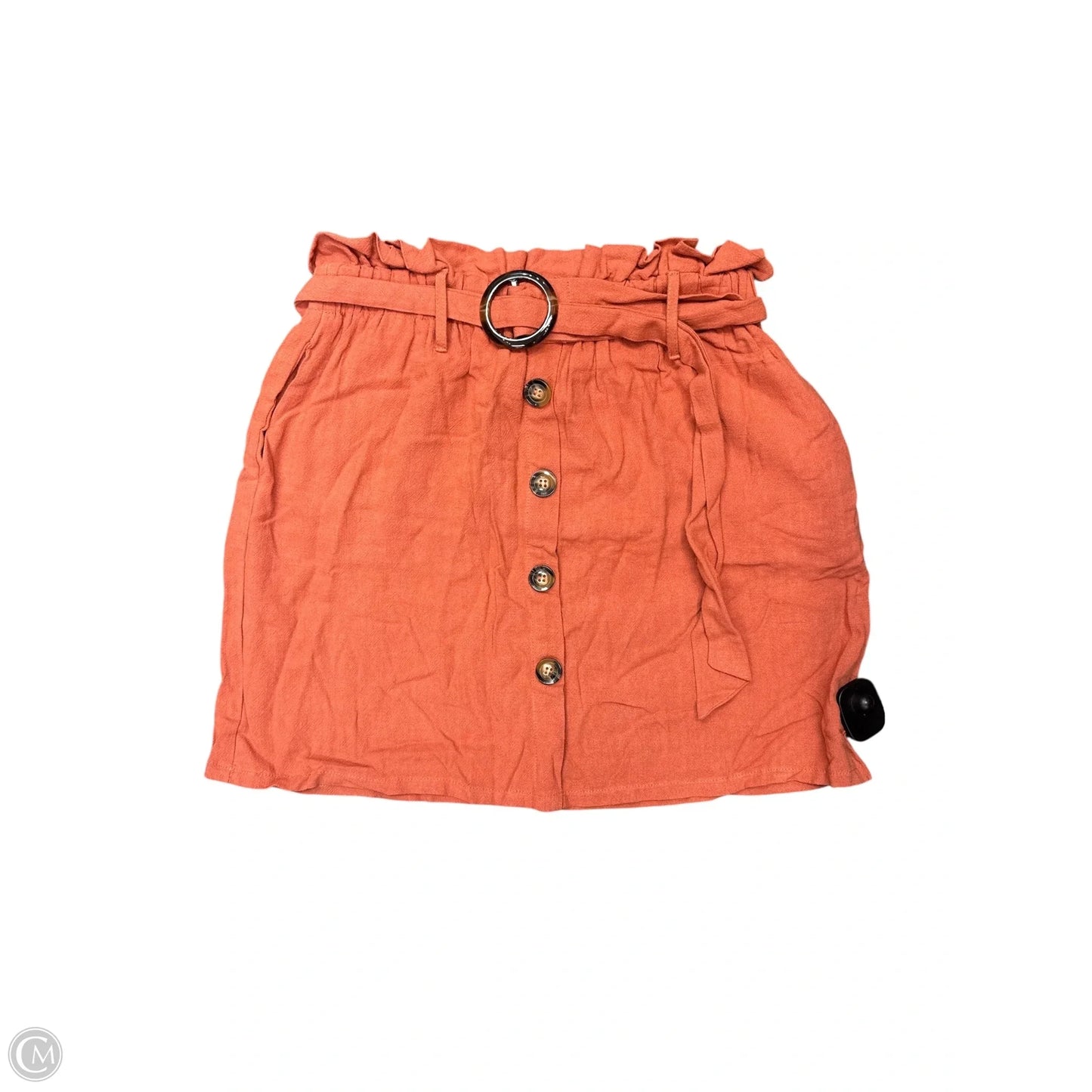Skirt Mini & Short By Everly In Orange, Size: 6
