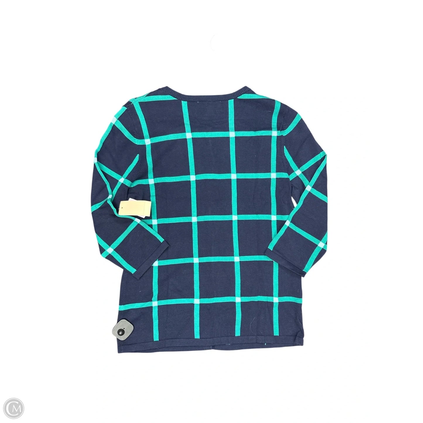 Cardigan By Coldwater Creek In Blue & Green, Size: S