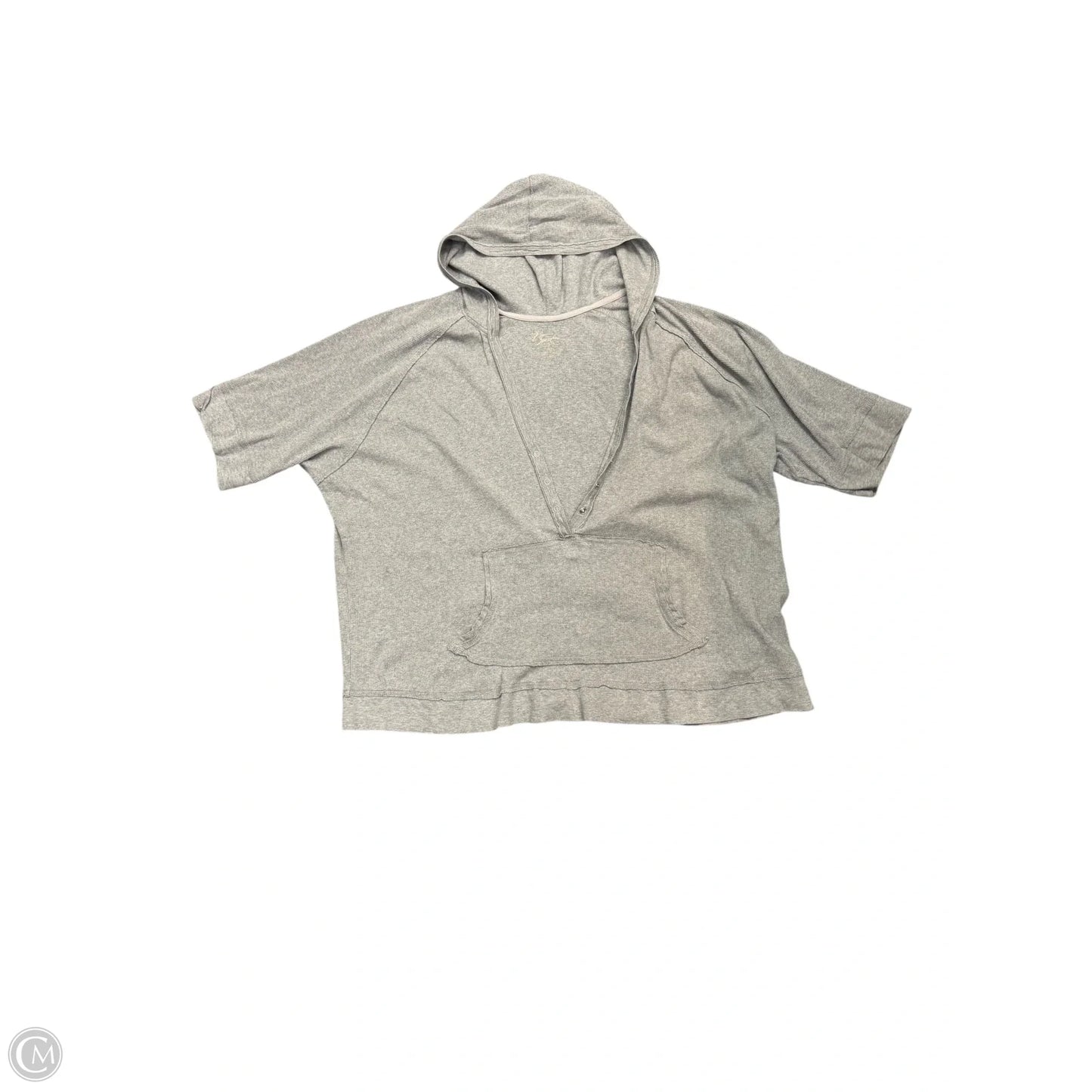 Top Short Sleeve By V Sport In Grey, Size: 3x