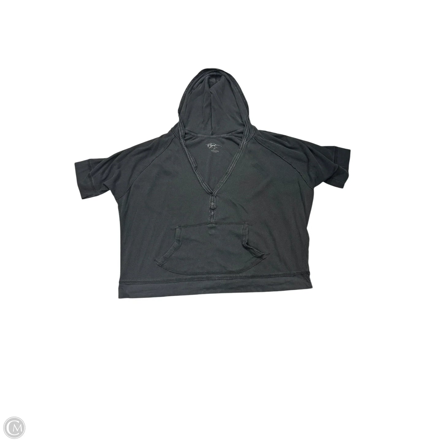 Top Short Sleeve By V Sport In Black, Size: 3x