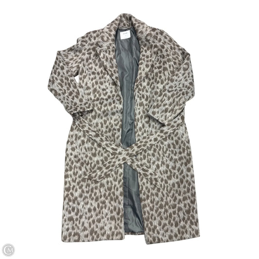 Coat Peacoat By Old Navy In Animal Print, Size: Xs