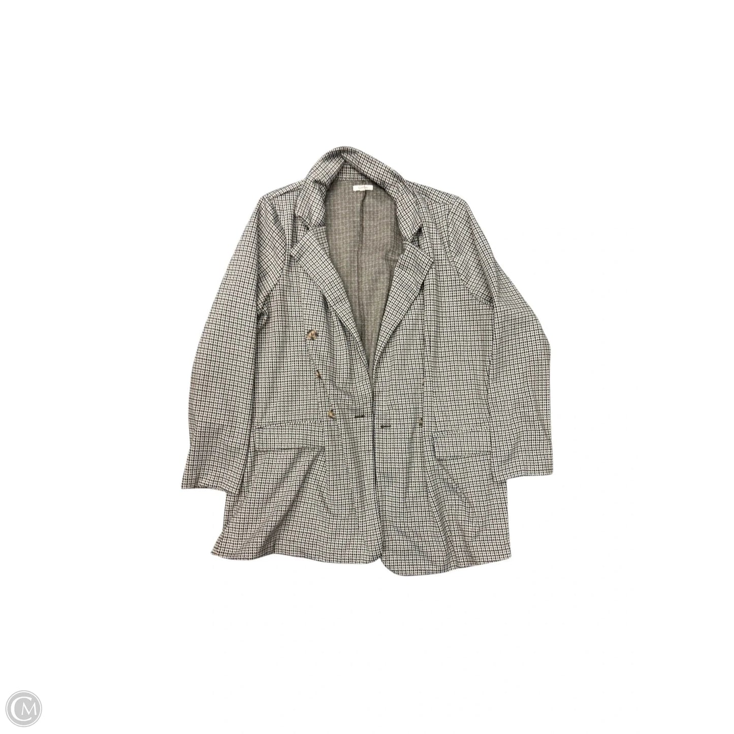 Blazer By Maurices In Checkered Pattern, Size: 1x