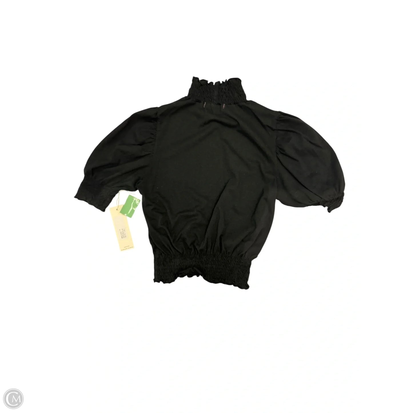 Top Short Sleeve By Amo In Black, Size: Xs